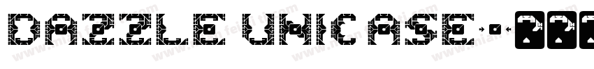 Dazzle Unicase字体转换
